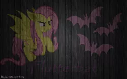 Size: 1024x640 | Tagged: safe, artist:brunoprower500, derpibooru import, fluttershy, flutterbat, vector, wallpaper