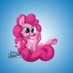 Size: 2000x2000 | Tagged: safe, artist:jorichi, derpibooru import, pinkie pie, earth pony, pony, cotton candy, cute, diapinkes, digital art, food, solo, underhoof