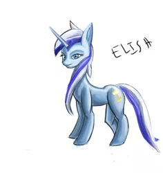 Size: 1020x1080 | Tagged: safe, artist:elisa, derpibooru import, minuette, pony, simple background, solo, white background