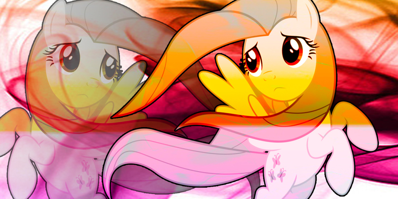 Size: 1440x720 | Tagged: artist:alexiy777, artist:xxsilentstarxx, derpibooru import, edit, fluttershy, safe, wallpaper, wallpaper edit