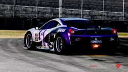 Size: 1280x720 | Tagged: artist:skyline333, car, derpibooru import, ferrari, ferrari 458 italia, ferrarity, forza motorsport 4, itasha, rarity, safe