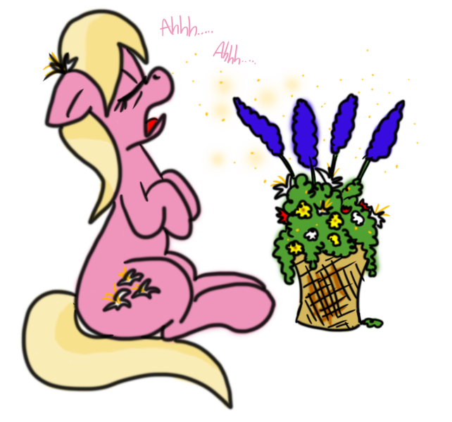 Size: 4788x4474 | Tagged: absurd resolution, allergies, artist:rainysunshine, background pony, cute, derpibooru import, flower, lily, lily valley, pollen, pre sneeze, safe, simple background, sneezing, transparent background