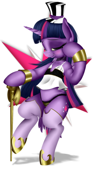 Size: 800x1471 | Tagged: artist:saddnesspony, clothes, derpibooru import, female, lingerie, panties, pinup, semi-anthro, solo, solo female, suggestive, twilight scepter, twilight sparkle, twilight sparkle (alicorn), underwear