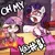 Size: 750x750 | Tagged: safe, artist:lumineko, derpibooru import, rarity, sweetie belle, pony, unicorn, 30 minute art challenge, censored vulgarity, female, filly, fire, glasses, grawlixes, image, mare, messy mane, open mouth, panic, panicking, png, screaming, sewing, sewing machine, sweetie fail, wide eyes