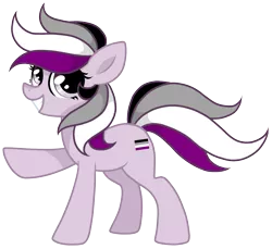Size: 1276x1169 | Tagged: safe, artist:wingedwolf94, deleted from derpibooru, derpibooru import, oc, unofficial characters only, asexual, asexual pride flag, pride, pride ponies, simple background, transparent background
