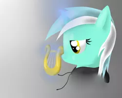 Size: 940x760 | Tagged: artist:idsmehlite, clothes, derpibooru import, fanfic:background pony, hoodie, lyra heartstrings, lyre, minimalist, safe, solo