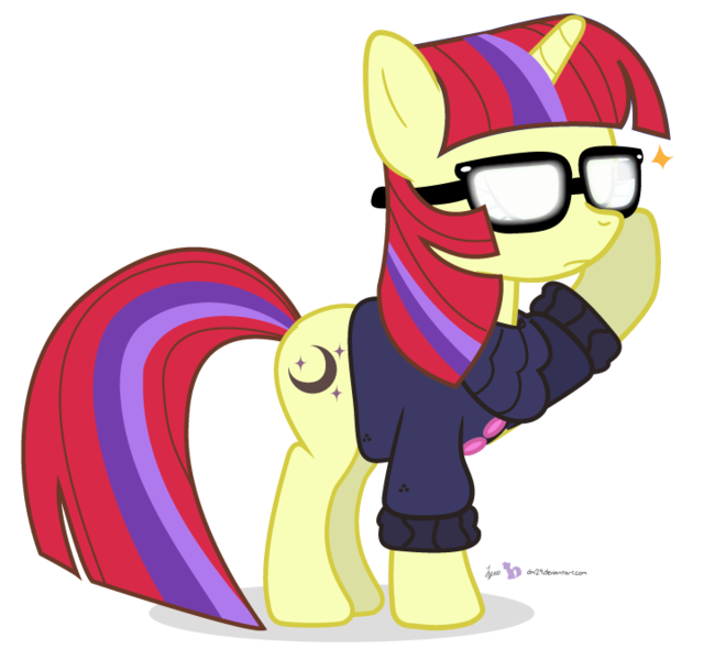 Size: 720x675 | Tagged: amending fences, artist:dm29, derpibooru import, glasses, glowing eyes, moondancer, safe, scary shiny glasses, simple background, solo, transparent background, vector