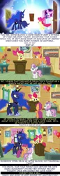 Size: 640x1867 | Tagged: alternate ending, apple bloom, balloon rainbow dash, bloom and gloom, comic, cutie mark crusaders, derpibooru import, implied twist, nyan dash, princess luna, psyga's alternate pony scenes, rainbow dash poster, safe, scootaloo, starlight glimmer, sweetie belle, twist