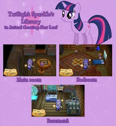 Size: 875x948 | Tagged: animal crossing, animal crossing: new leaf, artist:kwark85, derpibooru import, nintendo, safe, twilight sparkle