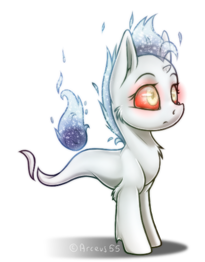 Size: 401x514 | Tagged: safe, artist:arceus55, derpibooru import, oc, unofficial characters only, ghost, pony, unicorn, solo