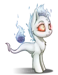 Size: 401x514 | Tagged: safe, artist:arceus55, derpibooru import, oc, unofficial characters only, ghost, pony, unicorn, solo