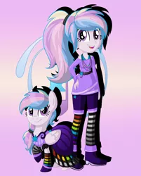 Size: 4104x5104 | Tagged: safe, artist:thecheeseburger, derpibooru import, oc, oc:orient duetta wonder, unofficial characters only, equestria girls, absurd resolution, clothes, cutie mark, mole, ponytail, solo, square crossover