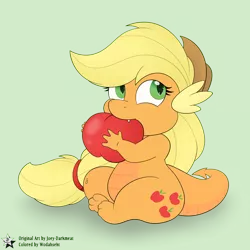 Size: 4500x4500 | Tagged: absurd resolution, apple, applejack, artist:joey darkmeat, artist:wodahseht, cute, derpibooru import, dragon, dragonified, safe, solo, species swap