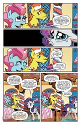 Size: 900x1384 | Tagged: artist:brendahickey, carrot cake, cup cake, derpibooru import, idw, preview, rarity, safe, spoiler:comic, spoiler:comicff19