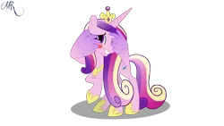 Size: 7680x4320 | Tagged: absurd resolution, artist:maxressor, blushing, covering, cute, cutedance, derpibooru import, grin, looking at you, princess cadance, raised hoof, safe, shy, simple background, smiling, solo, squee, transparent background, vector, wing hands