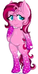 Size: 626x1195 | Tagged: safe, artist:matteglaze, derpibooru import, midnight dream, pony, semi-anthro, unguligrade anthro, bipedal, chubby, g3, solo, sparkles