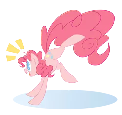 Size: 1280x1211 | Tagged: artist:kelcasual, derpibooru import, pinkie pie, safe, simple background, solo, transparent background