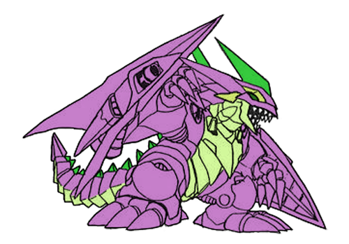 Size: 500x350 | Tagged: crossover, derpibooru import, edit, gulgaw, mecha, safe, spike, super robot wars