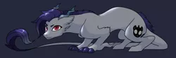 Size: 3000x1000 | Tagged: artist:kianamai, derpibooru import, draconequus, draconequus oc, gray background, interspecies offspring, kilalaverse, next generation, next next generation, oc, oc:identity, offspring, offspring's offspring, older, parent:oc:crystal clarity, parent:oc:prince illusion, parents:oc x oc, safe, simple background, solo, unofficial characters only, unshorn fetlocks