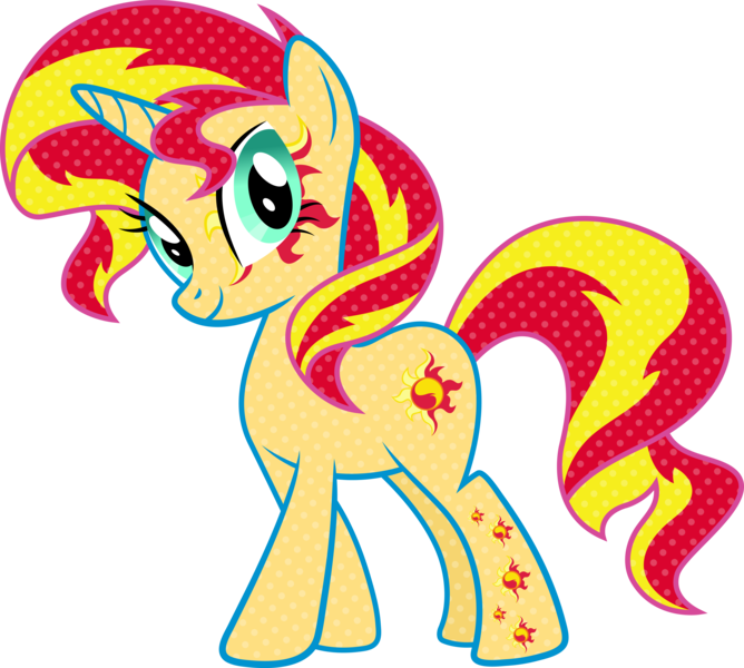 Size: 8654x7773 | Tagged: safe, artist:sugar-loop, derpibooru import, sunset shimmer, pony, unicorn, equestria girls, absurd resolution, cardboard twilight, cutie mark magic, simple background, solo, stock vector, transparent background, vector