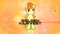 Size: 2732x1536 | Tagged: safe, artist:drfatalchunk, artist:geonine, artist:jamesg2498, artist:sirleandrea, derpibooru import, carrot top, golden harvest, earth pony, pony, c:, cute, cutie top, female, looking at you, mare, smiling, solo, vector, wallpaper