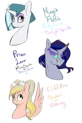 Size: 2000x3000 | Tagged: artist:farewelldecency, crack shipping, derpibooru import, magical gay spawn, magical lesbian spawn, oc, offspring, parent:braeburn, parent:fluttershy, parent:king sombra, parent:photo finish, parents:braeshy, parent:shining armor, parents:shiningsombra, parent:twilight sparkle, safe, shipping, unofficial characters only