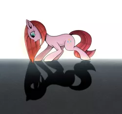 Size: 874x822 | Tagged: artist:hosikawa, derpibooru import, pinkamena diane pie, pinkie pie, safe, shadow, solo