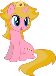 Size: 3000x4079 | Tagged: artist:serginh, derpibooru import, ponified, princess peach, safe, solo, super mario bros.