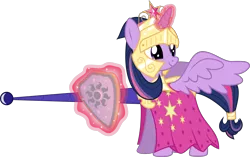 Size: 9552x6000 | Tagged: safe, artist:xenoneal, derpibooru import, twilight sparkle, twilight sparkle (alicorn), alicorn, pony, absurd resolution, armor, female, helmet, jousting, lance, looking back, magic, mare, shield, simple background, smiling, solo, spread wings, telekinesis, transparent background, vector