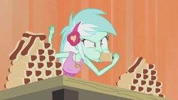Size: 718x404 | Tagged: safe, derpibooru import, screencap, lyra heartstrings, all's fair in love and friendship games, equestria girls, friendship games, animated, eating, female, hot dog, lyra scarfing down weiners, solo, this will end in weight gain