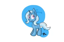 Size: 3000x2000 | Tagged: safe, artist:lynchristina, derpibooru import, trixie, pony, unicorn, female, filly, mare, solo, younger