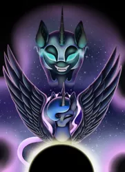 Size: 1200x1662 | Tagged: artist:iraincloud, derpibooru import, nightmare moon, princess luna, safe