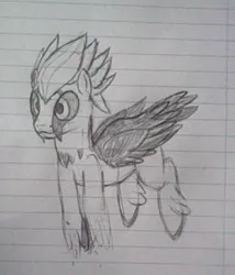 Size: 415x485 | Tagged: bird pone, derpibooru import, monochrome, ponified, safe, solo, traditional art, vulture