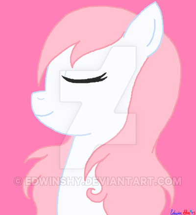 Size: 400x438 | Tagged: artist:edwinshy, dead source, derpibooru import, deviantart watermark, mane down, ms paint, nurse redheart, obtrusive watermark, pretty, safe, simple background, solo, watermark