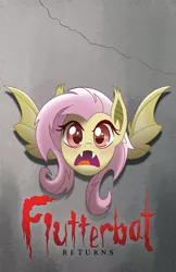 Size: 584x900 | Tagged: artist:tonyfleecs, bram stoker's dracula, cover, derpibooru import, dracula, flutterbat, fluttershy, hot topic, idw, movie poster, parody, safe