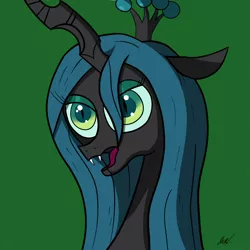 Size: 2000x2000 | Tagged: artist:soveno, derpibooru import, queen chrysalis, safe, solo