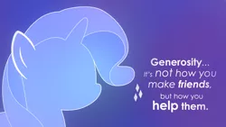 Size: 1920x1080 | Tagged: safe, artist:dj-applej-sound, artist:pc012, derpibooru import, rarity, pony, unicorn, cutie mark, minimalist, quote, solo, vector, wallpaper