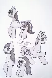 Size: 374x560 | Tagged: artist:thescottishkitty, dean ambrose, derpibooru import, ponified, roman reigns, safe, seth rollins, the shield, wrestling, wwe