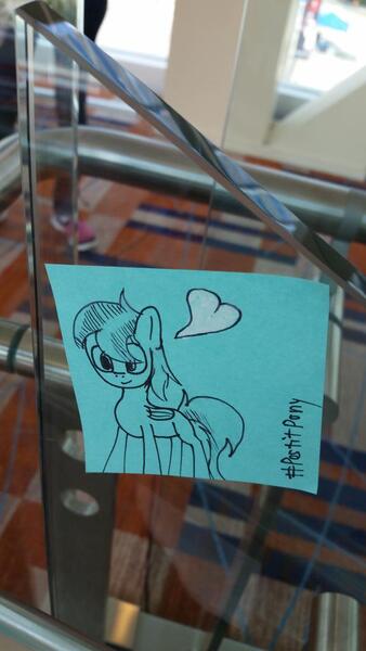 Size: 576x1024 | Tagged: artist:postitpony, bronycon, derpibooru import, photo, safe, traditional art