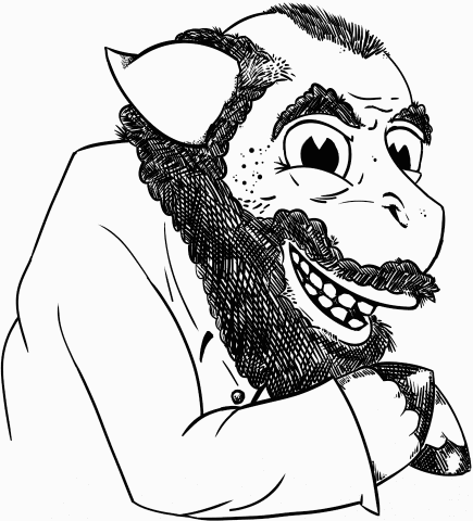 Size: 435x480 | Tagged: antisemitism, artist needed, derpibooru import, grayscale, jew, le happy merchant, meme, monochrome, ponified, racism, safe