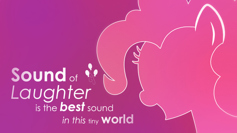 Size: 1920x1080 | Tagged: artist:dj-applej-sound, artist:spier17, cutie mark, derpibooru import, minimalist, pink, pinkie pie, quote, safe, vector, wallpaper