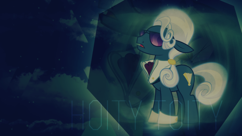 Size: 1366x768 | Tagged: artist:90sigma, artist:madblackie, cloud, cloudy, dark, derpibooru import, double, edit, glow, hoity toity, safe, space, vector, wallpaper, wallpaper edit