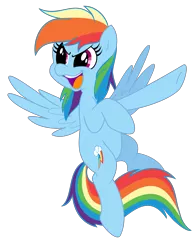 Size: 4317x5376 | Tagged: absurd resolution, artist:fonypony, artist:stepandy, color edit, derpibooru import, pointing, rainbow dash, safe, solo