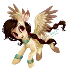 Size: 887x852 | Tagged: safe, artist:enigmatia, derpibooru import, oc, oc:spirit storm, unofficial characters only, pegasus, pony, flying, solo