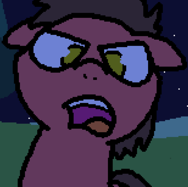 Size: 904x901 | Tagged: safe, artist:pokehidden, derpibooru import, oc, oc:big brian, unofficial characters only, pony, banned from equestria daily, spoiler:banned from equestria daily 1.5, reaction image, solo