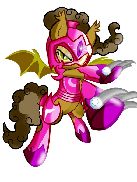 Size: 2765x3686 | Tagged: safe, artist:succubi samus, derpibooru import, oc, oc:moon pearl, unofficial characters only, bat pony, pony, armor, claws, digital art, hoof blades, looking at you, solo