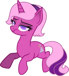 Size: 3383x3754 | Tagged: safe, artist:illumnious, derpibooru import, oc, oc:flares midnight, unofficial characters only, pony, unicorn, .ai available, female, simple background, smugface, solo, transparent background, vector