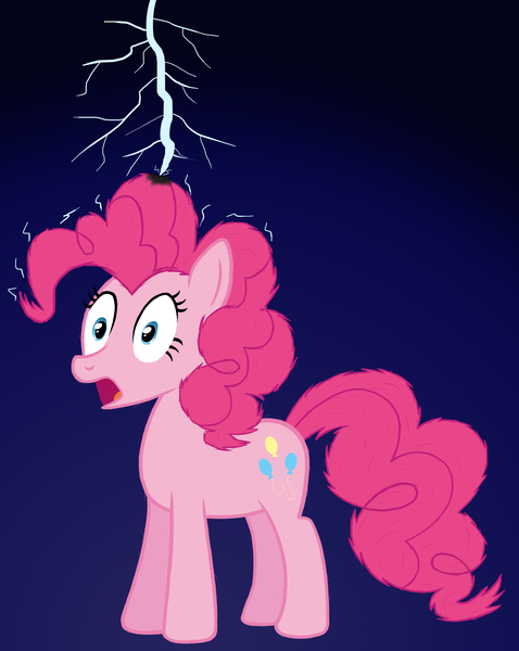 Size: 3184x4000 | Tagged: artist:fluttershy_z, derpibooru import, lightning, newbie artist training grounds, pinkie pie, safe, solo