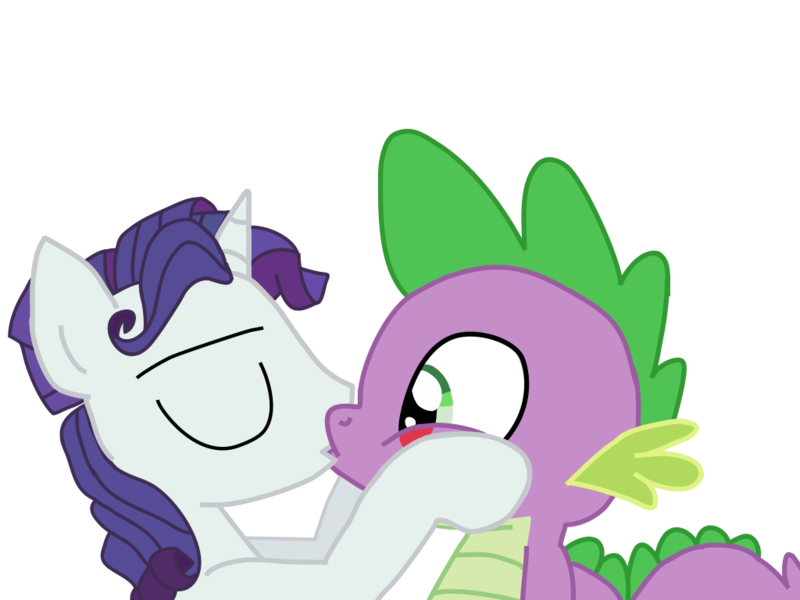 Size: 1024x768 | Tagged: safe, artist:ripped-ntripps, derpibooru import, rarity, spike, and then spike was gay, elusive, gay, half r63 shipping, kissing, male, rule 63, shipping, sparity, spelusive, spike gets all the stallions