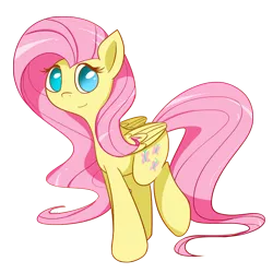 Size: 1686x1686 | Tagged: artist:flamevulture17, derpibooru import, fluttershy, looking at you, safe, simple background, solo, transparent background